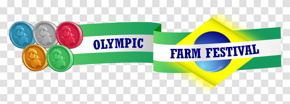 Olympic Farm Festival Of Family Barn Flag, Label, Paper, Gum Transparent Png