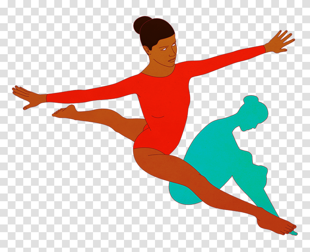 Olympic Games Clipart Female Athlete, Acrobatic, Sport, Sports, Leisure Activities Transparent Png
