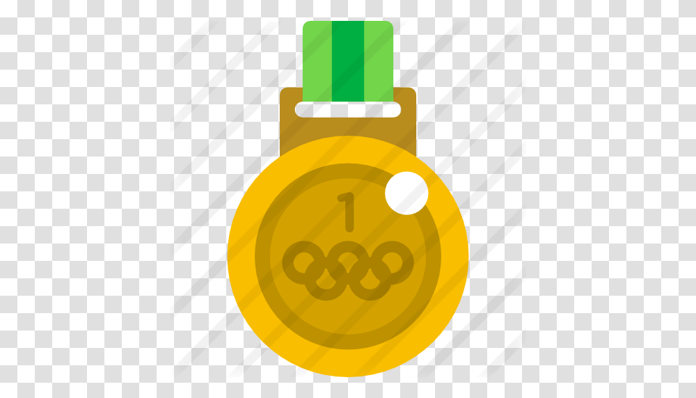 Olympic Medal, Gold, Wristwatch Transparent Png