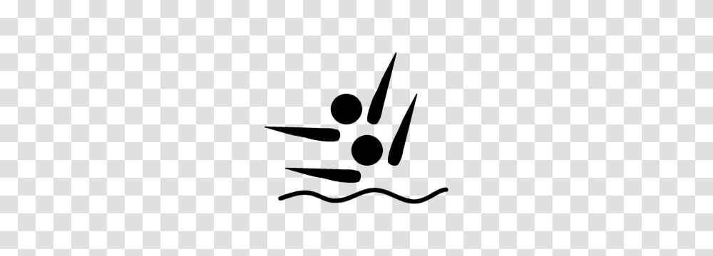 Olympic Pictogram Synchronized Swimming, Gray, World Of Warcraft Transparent Png