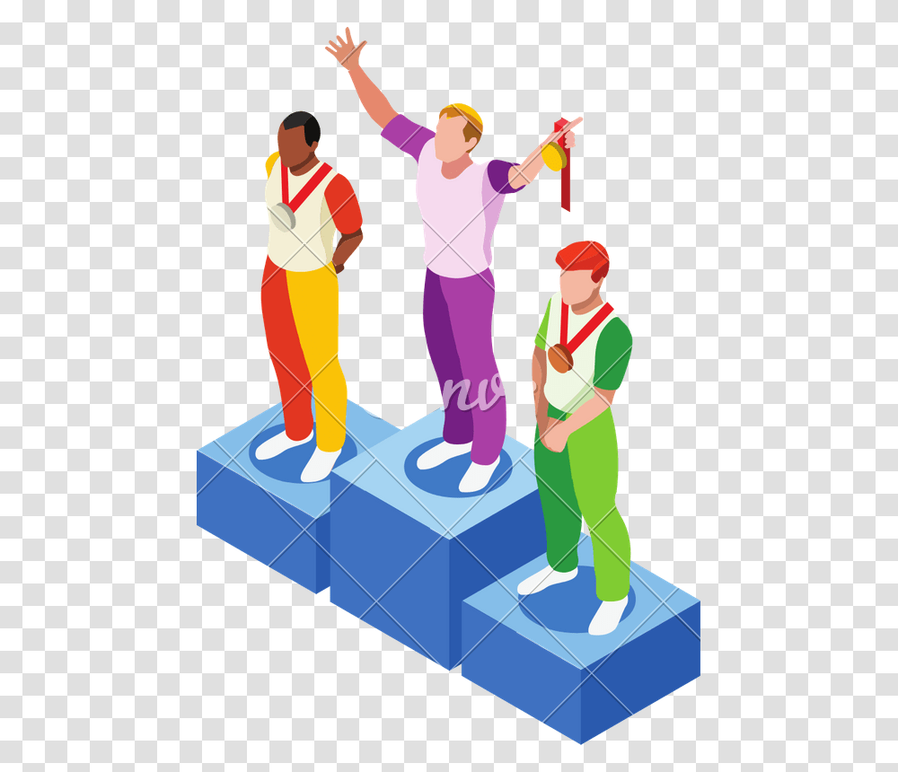 Olympic Podium Clipart Olympics Podium Vector, Person, Human, Cleaning, Outdoors Transparent Png