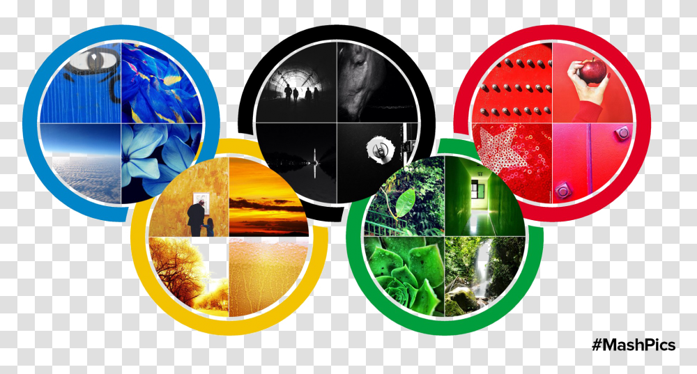Olympic Rings Free Download Circle, Poster, Advertisement Transparent Png
