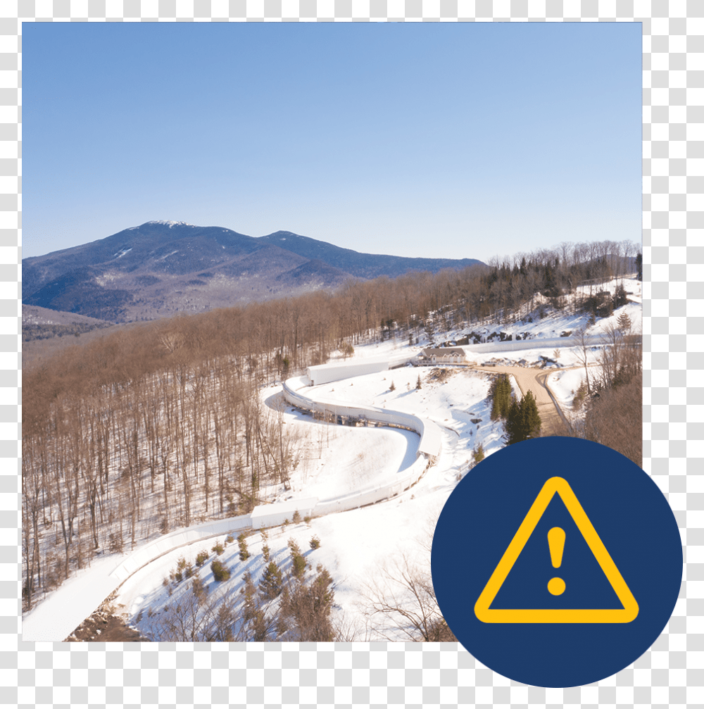 Olympic Sports Complex Alerts Snow, Nature, Outdoors, Slope, Road Transparent Png