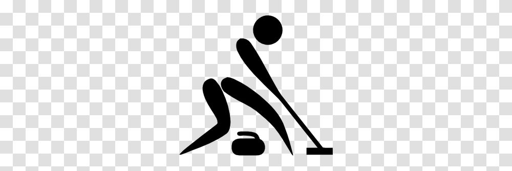 Olympic Sports Curling Pictogram Clip Art Best Sport Ever, Hammer, Footprint, Stencil Transparent Png