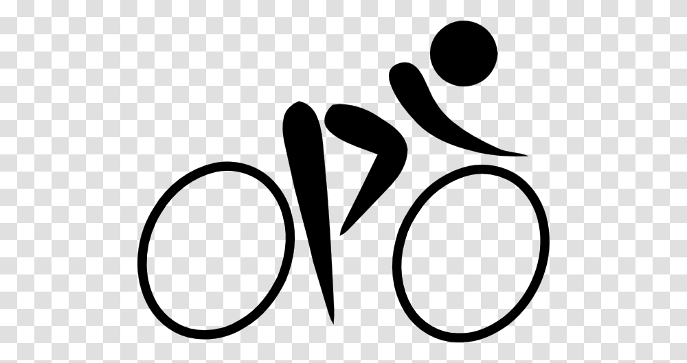 Olympic Sports Cycling Road Pictogram Clipart For Web, Stencil, Label Transparent Png