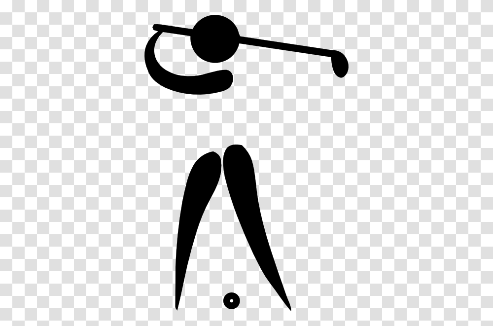 Olympic Sports Golf Pictogram Clip Art For Web, Stencil, Mustache Transparent Png
