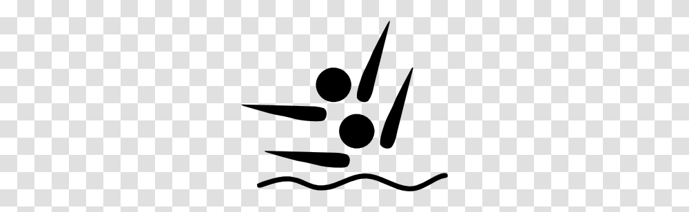 Olympic Sports Synchronized Swimming Pictogram Clip Art, Stencil, Face, Mustache Transparent Png