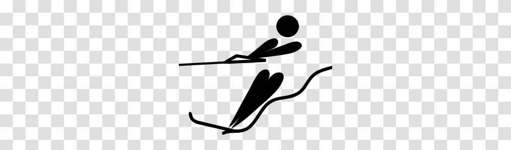 Olympic Sports Water Skiing Pictogram Clip Art, Goggles, Accessories, Stencil Transparent Png