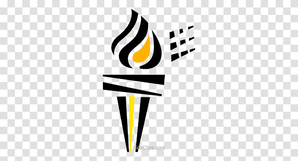 Olympic Torch Royalty Free Vector Clip Art Illustration, Light Transparent Png