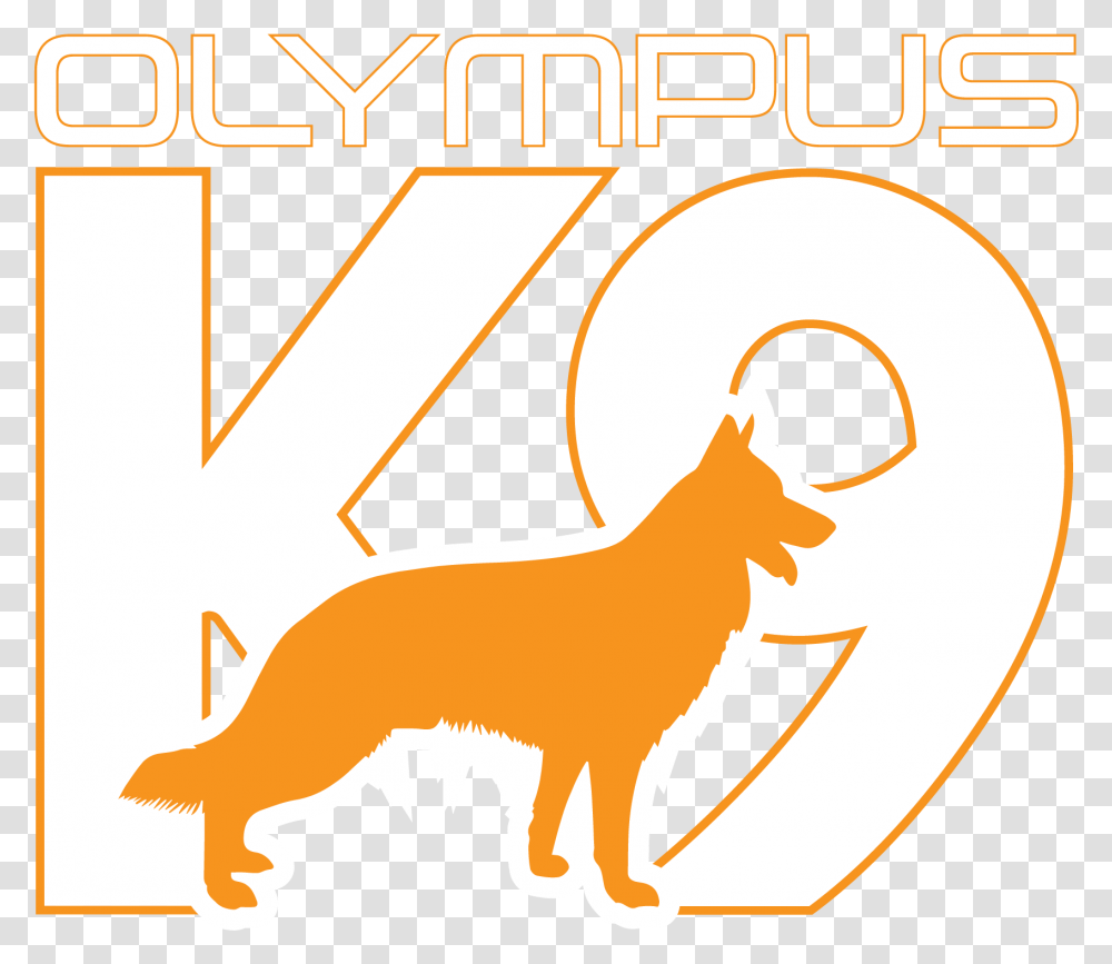 Olympus K9 Large Logo Small K9 Dog Logo, Animal, Mammal, Poster, Advertisement Transparent Png