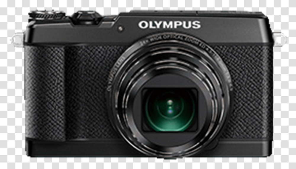 Olympus Stylus Sh 2 Black, Camera, Electronics, Digital Camera Transparent Png