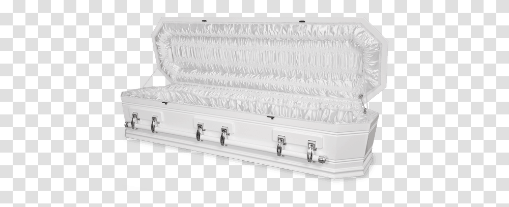 Olympus White Full Lid Trunk, Furniture, Bathtub, Bag, Luggage Transparent Png