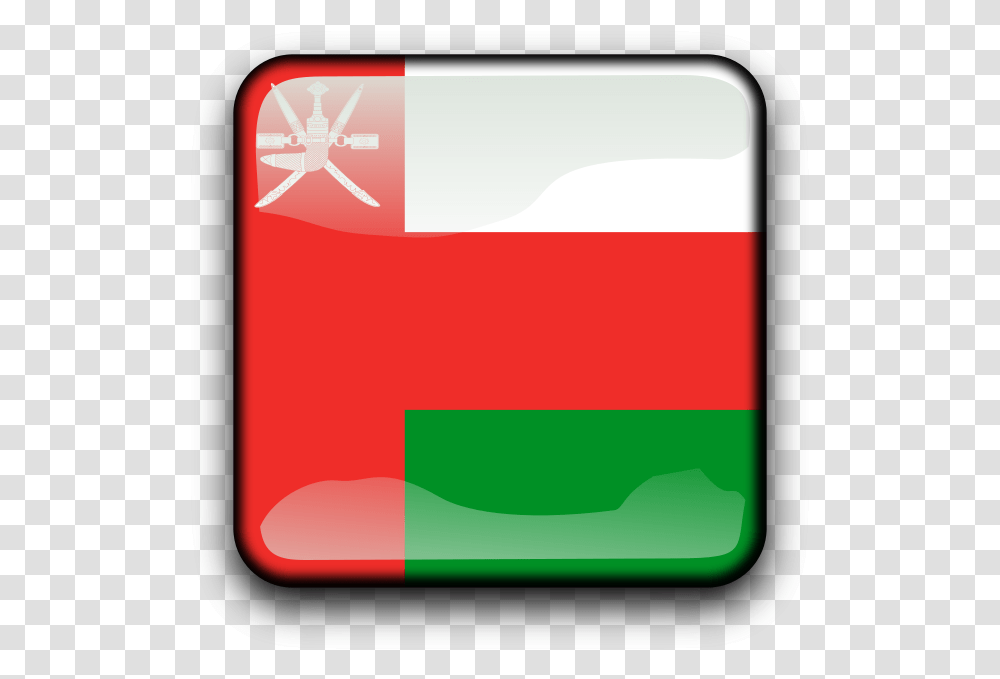Om Flag Of Oman, First Aid, Label, Dish Transparent Png