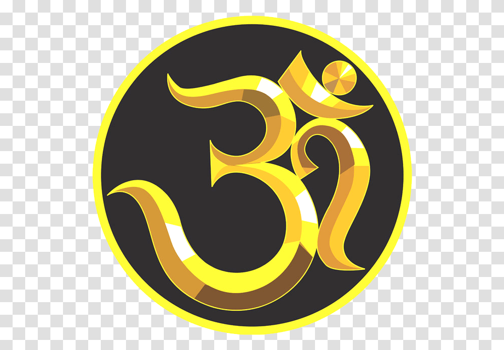Om In Hindu Symbol, Number, Alphabet, Calligraphy Transparent Png