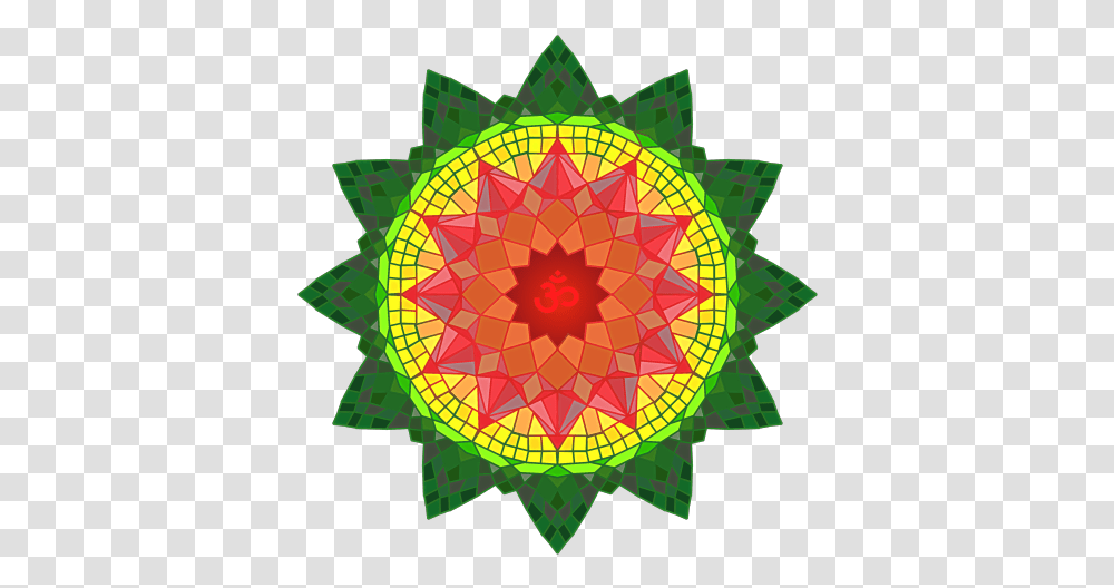 Om Mandala In Red Yellow And Green Travel Icon Black And White, Lamp, Pattern Transparent Png