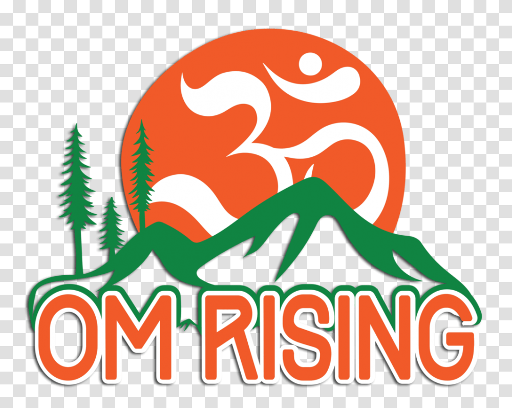 Om Rising, Label, Vegetation, Plant Transparent Png