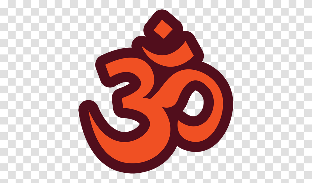 Om Sticker, Alphabet, Number Transparent Png