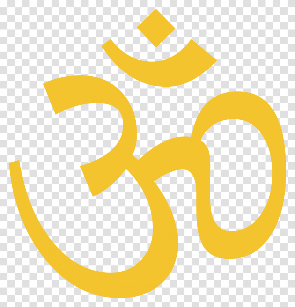 Om Symbol Clip Art Hinduism Symbol Clipart, Logo, Trademark, Alphabet Transparent Png