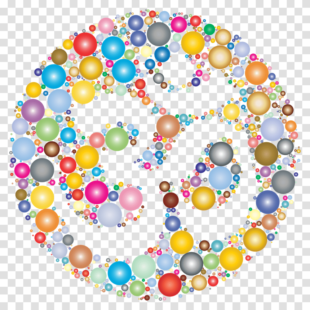 Om Symbol Sacred Spiritual Religion Yoga Hinduism Colourful Om, Accessories, Accessory, Bead, Balloon Transparent Png