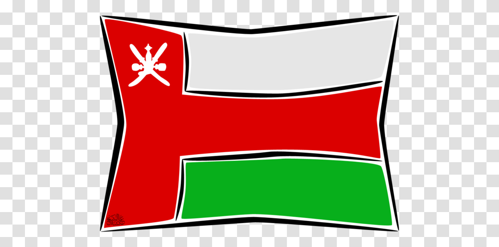 Oman Flag Clipart, Logo, Trademark, First Aid Transparent Png