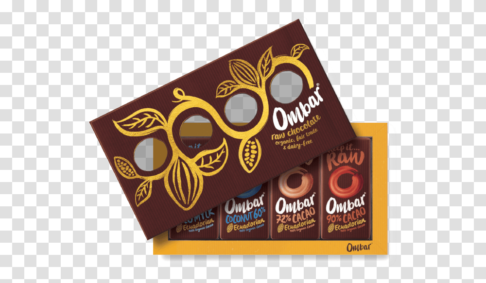 Ombar Gift Box Ombar Chocolate, Flyer, Poster, Paper, Advertisement Transparent Png