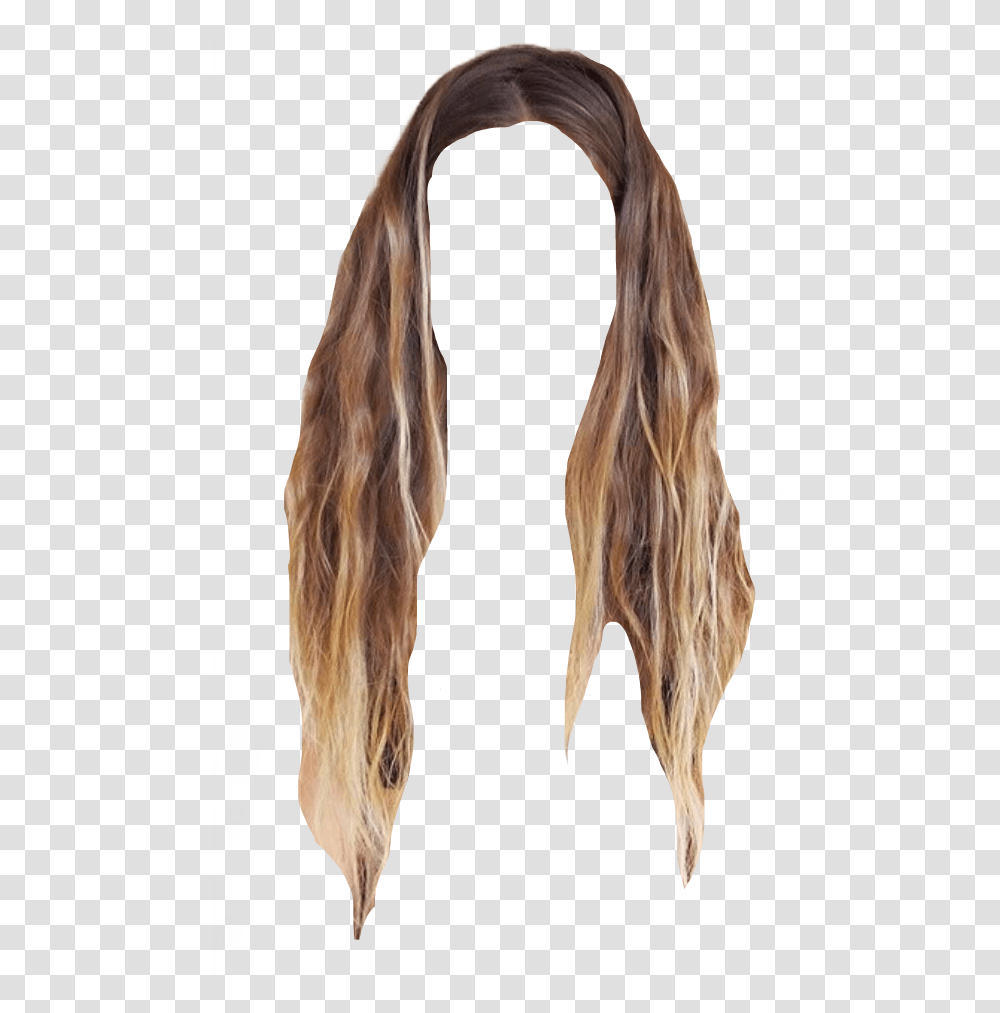 Ombre Interesting Art Wig Brown Blonde Hair Lace Wig, Haircut, Person, Human, Horse Transparent Png