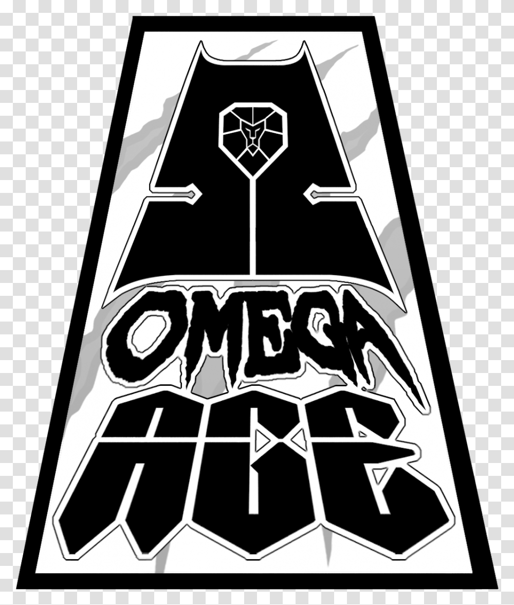 Omega Age Logo Graphic Design, Stencil Transparent Png