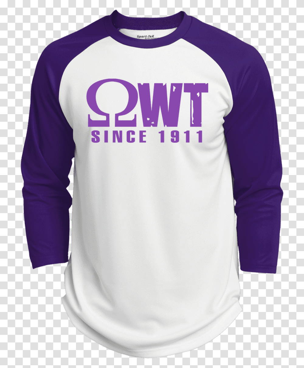 Omega Psi Phi Baseball Tee Aint Nothin But A Christmas Party, Sleeve, Apparel, Long Sleeve Transparent Png