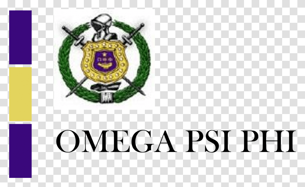 Omega Psi Phi Fraternity Omega Psi Phi Crest, Logo, Trademark, Emblem Transparent Png
