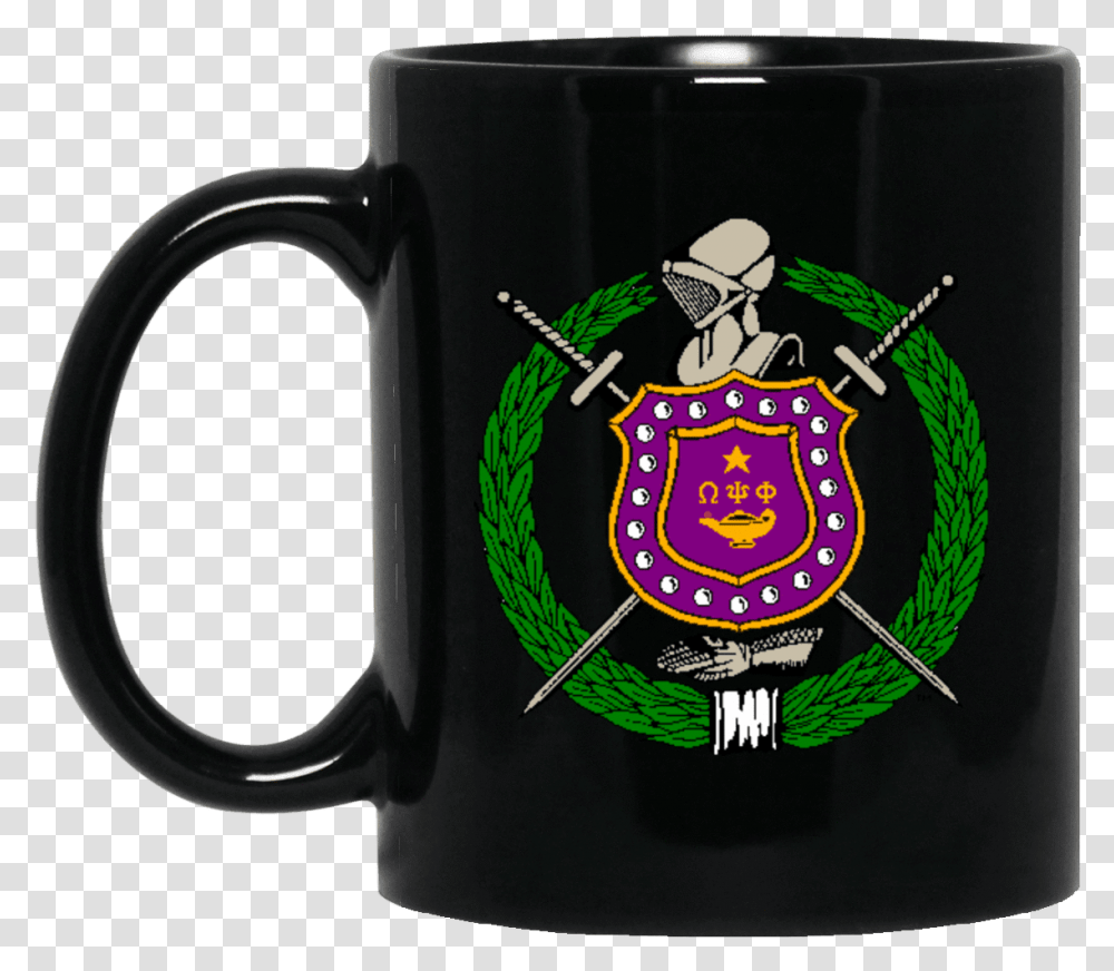 Omega Psi Phi Shield Download Omega Psi Phi Fraternity, Coffee Cup Transparent Png