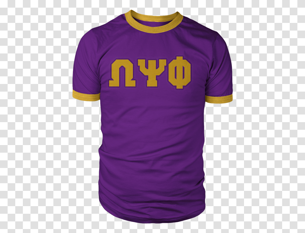 Omega Psi Phi Shirts, Apparel, Jersey, T-Shirt Transparent Png