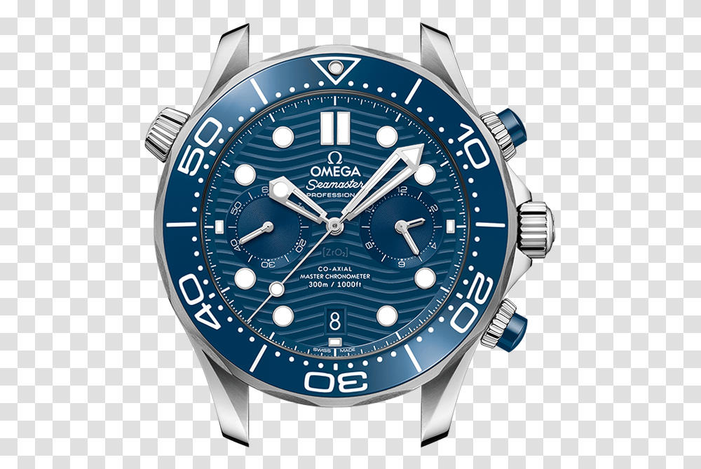 Omega Seamaster Diver 300m Chronograph, Wristwatch, Clock Tower, Architecture, Building Transparent Png
