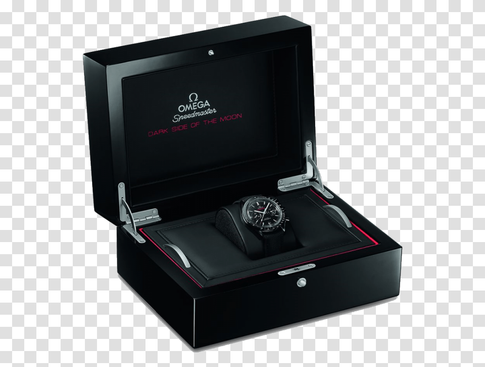 Omega Speedmaster Dark Side Of The Moon Apollo 8 Box, Monitor, Electronics, Accessories, Tie Transparent Png