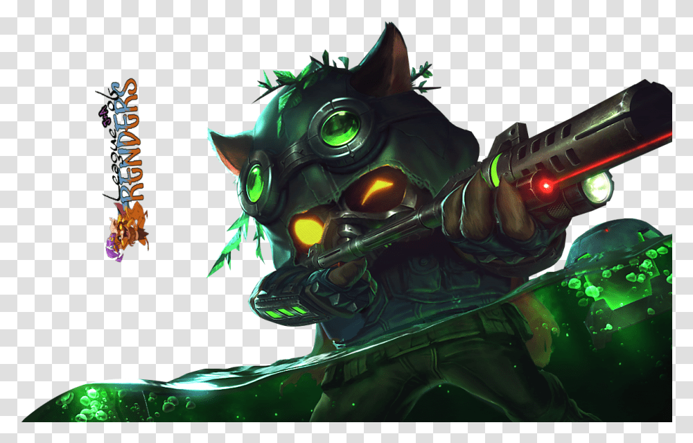 Omega Squad Teemo Animated, Motorcycle, Vehicle, Transportation Transparent Png