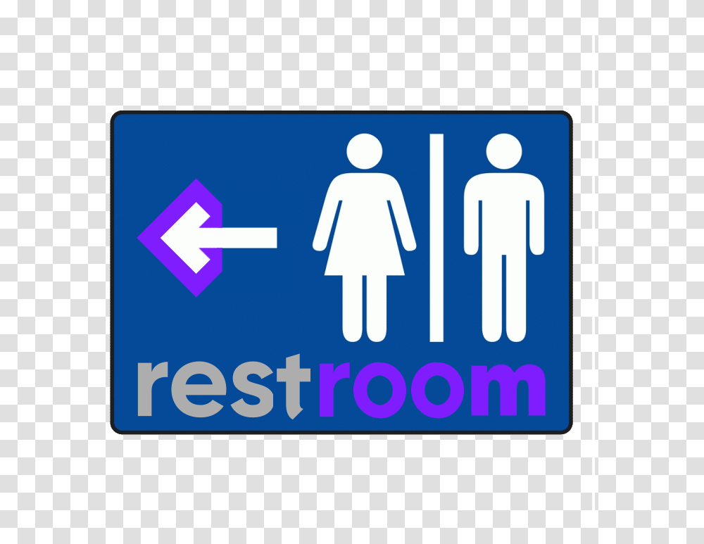 Omegalul Restroom Sign Black And White, Road Sign Transparent Png