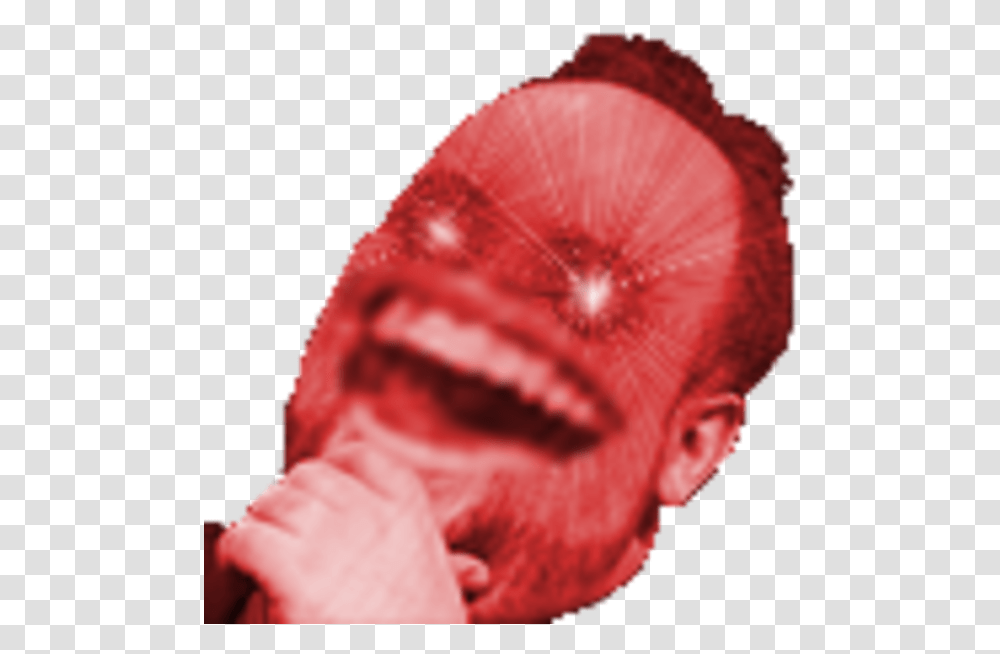 Omegalul Twitch Picture Hyperlul Emote, Head, Person, Mouth, Clothing Transparent Png