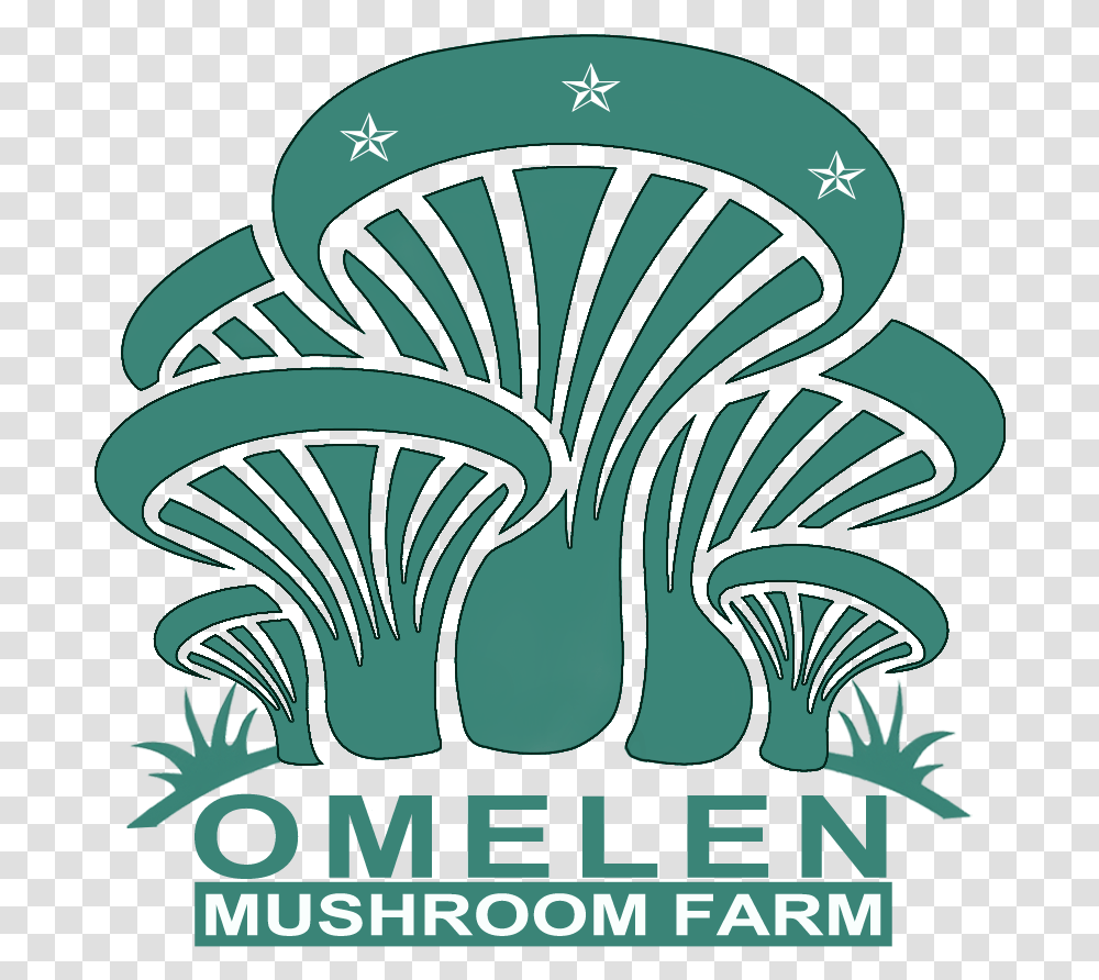 Omelen Mushroom Farm Na Twitteru Oyster Mushroom Logo, Water, Zebra, Wildlife, Mammal Transparent Png