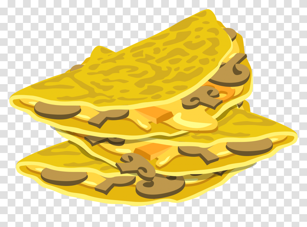 Omelette Clipart Omelet, Food, Taco, Burrito, Pancake Transparent Png