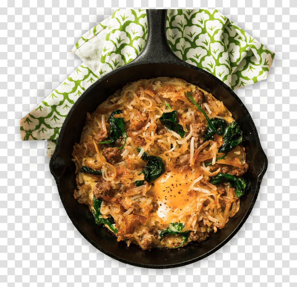 Omelette, Dish, Meal, Food, Frying Pan Transparent Png