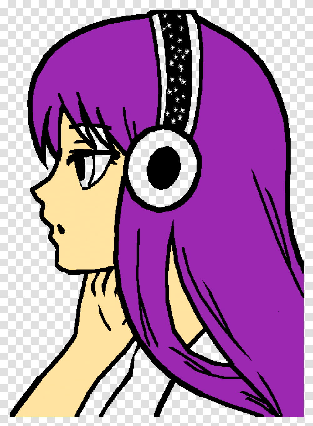 Omg Face Draw Easy Anime Girl, Graphics, Art, Pillow, Cushion Transparent Png