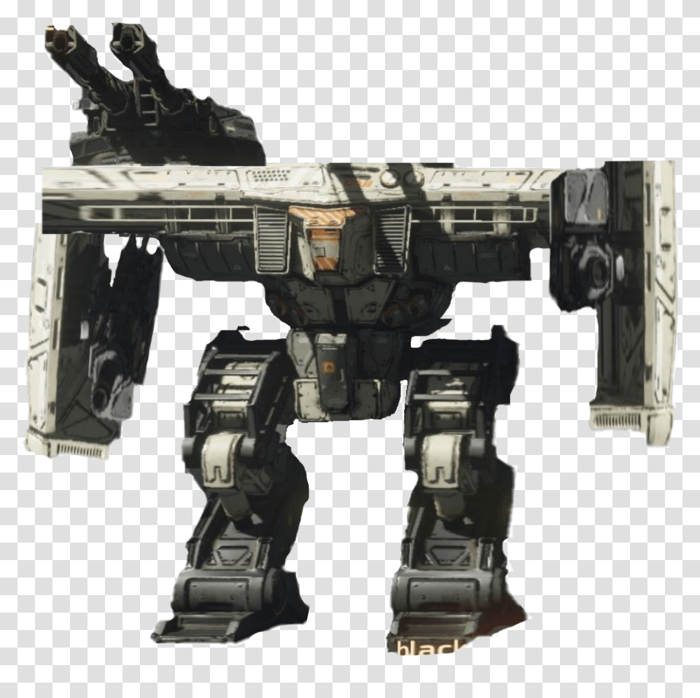 Omg Its The New Heavy Titan With Arms And A Shoulder Military Robot, Gun, Weapon, Weaponry Transparent Png
