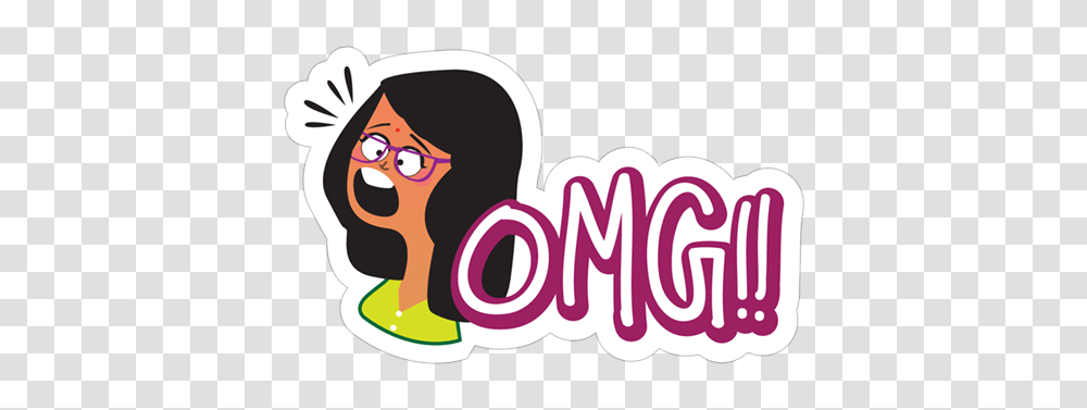 Omg, Label, Alphabet Transparent Png