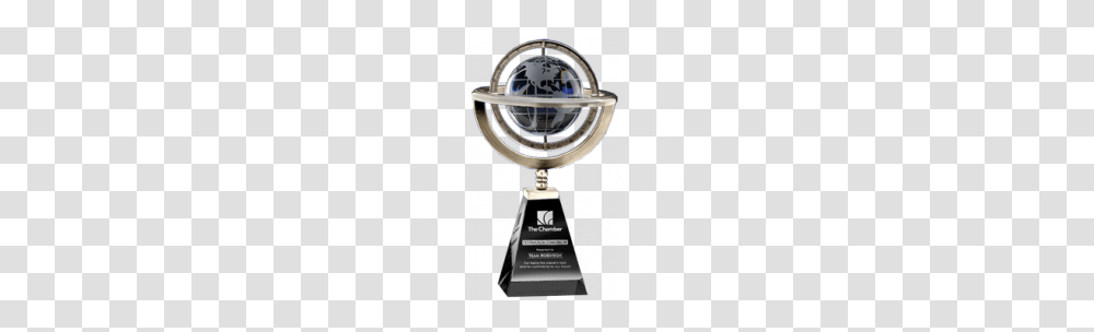 Omni Crystal Globe Award Etched Glass World Trophy Paradise Awards, Lamp, Astronomy Transparent Png