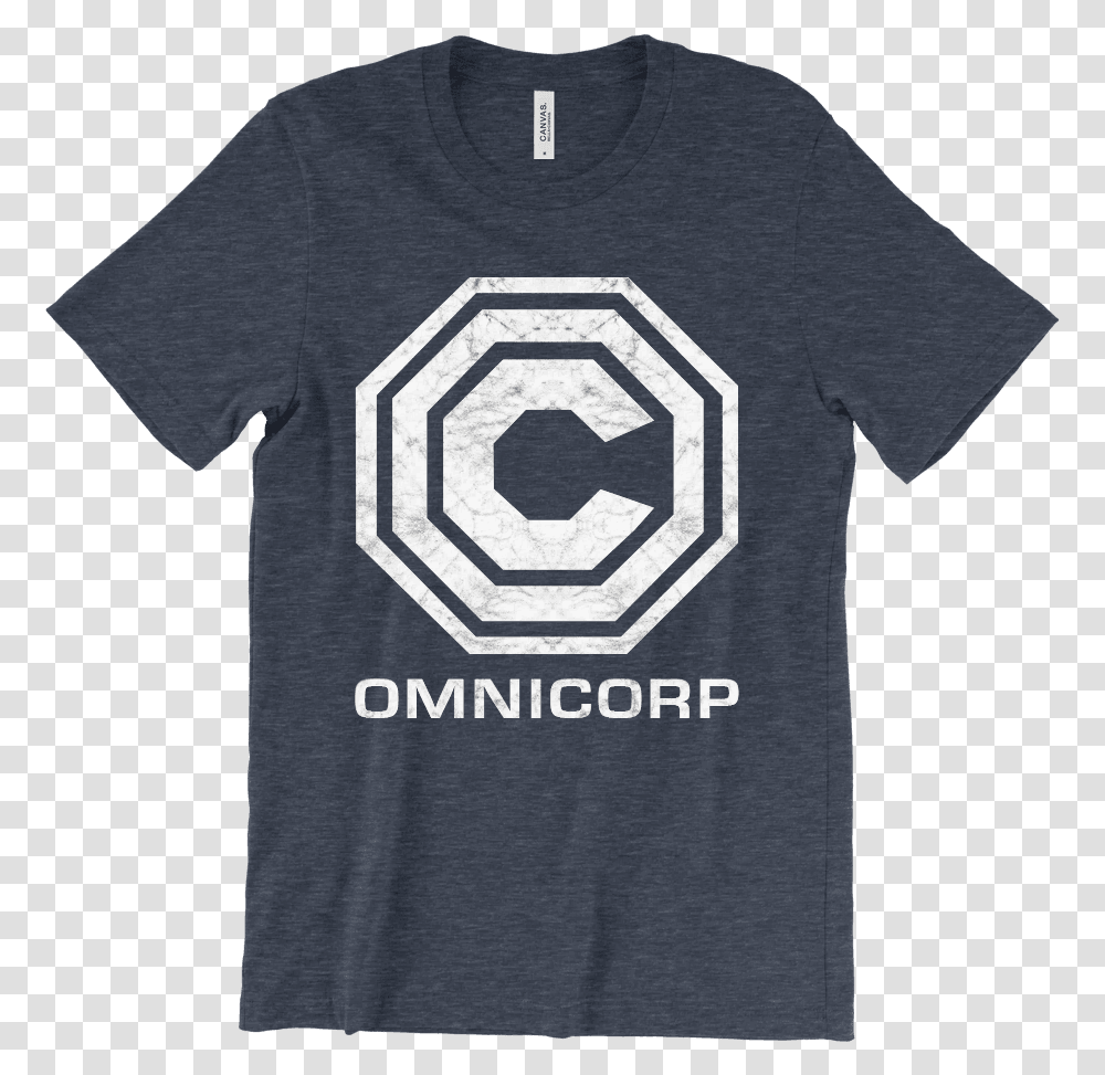 Omnicorp Emblem Robocop Moscow Mitch Tee Shirt, Apparel, T-Shirt, Sleeve Transparent Png