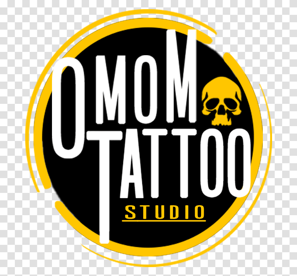 Omom Tattoo Studio Graphic Design, Logo, Trademark Transparent Png