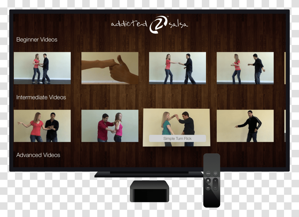 On Appletv Led Backlit Lcd Display, Person, Monitor, Screen, Electronics Transparent Png