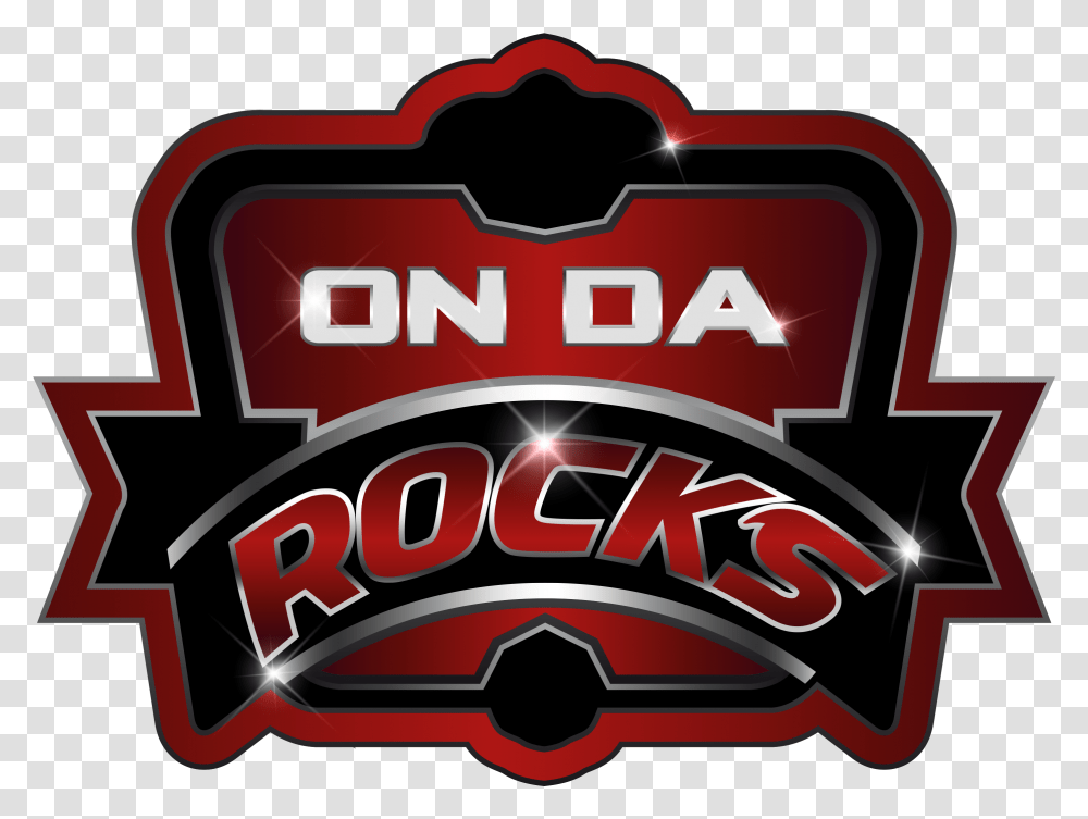 On Da Rocks Label, Logo, Fire Truck, Vehicle Transparent Png