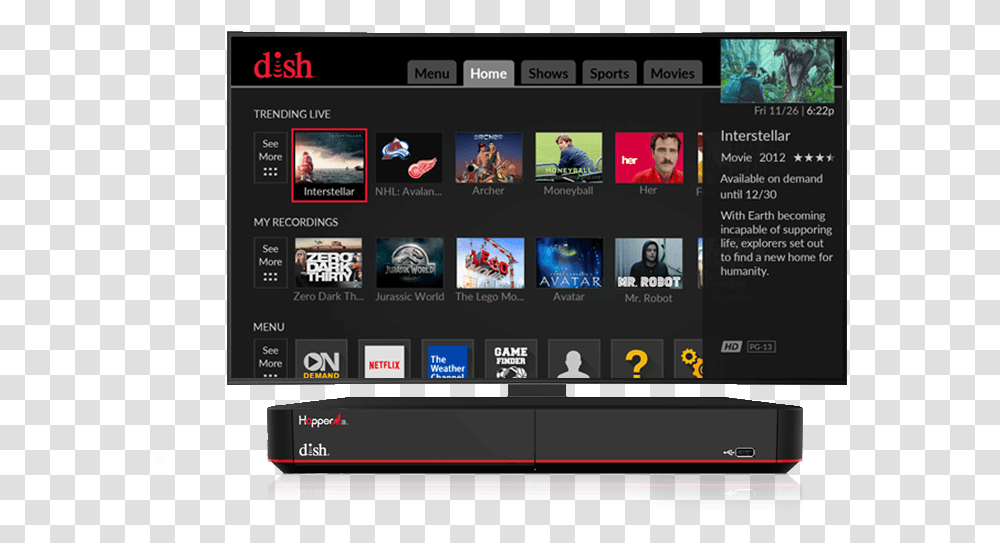 On Demand Movies Dish Network Dvr, Person, Human, Computer, Electronics Transparent Png