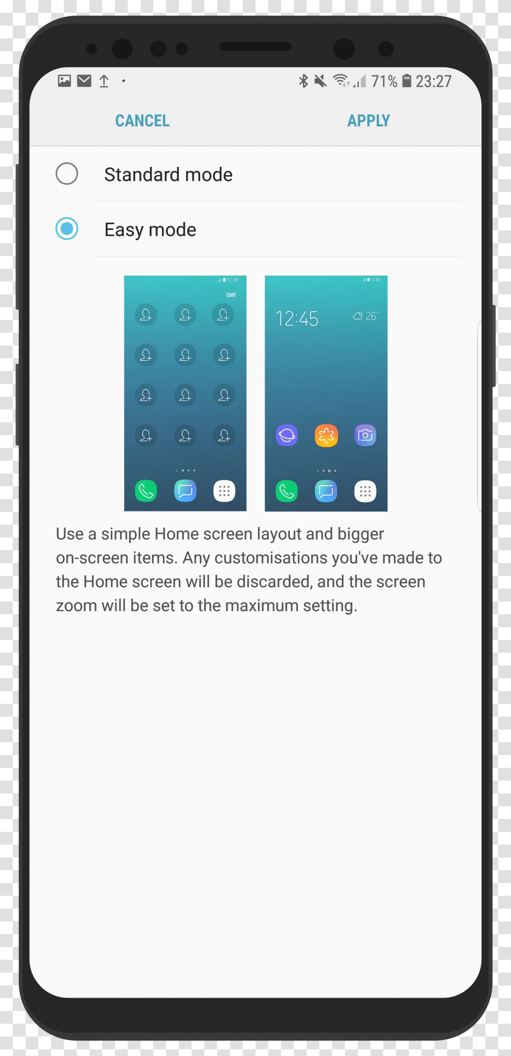 On Home Screen, Mobile Phone, Electronics, Cell Phone Transparent Png