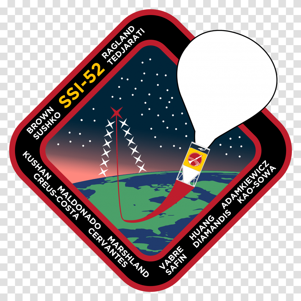 On May 22nd 2017 At About High Altitude Balloon Mission Patch, Label, Leisure Activities, Poster Transparent Png